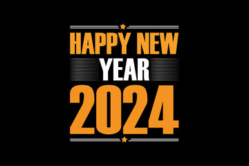 new year t-shirt design templet