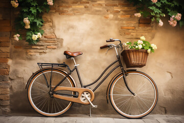 Fototapeta na wymiar Vintage Bicycle Charm