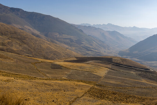 Picturesque morning in the scenic Tunari National Park near Cochabamba, Bolivia - Traveling and exploring South America