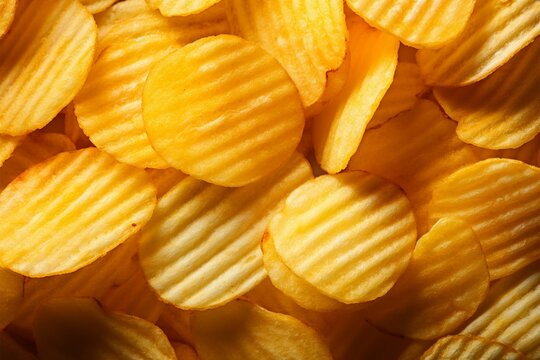 Creative Potato chips 2021 Windows 11 Design 4K HD Preview | 10wallpaper.com