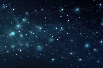 transparent polygon lines and connecting dots 