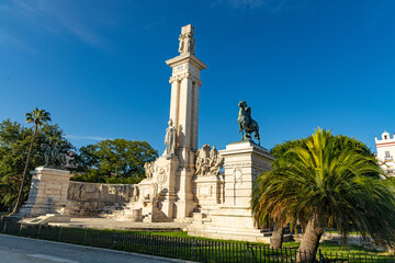 Monument to the Constitution of 1812 or in spanish Monumento a la Constitución de 1812 in Cadiz