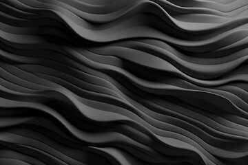 Background with dark gray tone, created using 3D rendering technique. An artistic representation. Generative AI