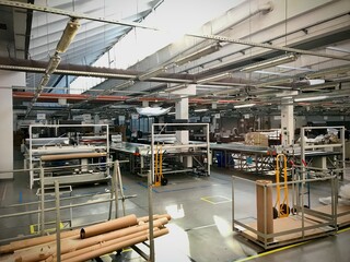 Fototapeta premium Factory interior