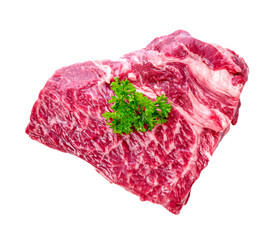 Fototapeta premium Fresh raw beef transparent png