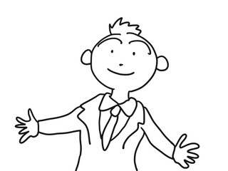 全てを受け入れるサラリーマン