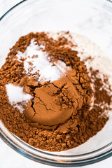 Chocolate Cookies with Chocolate Hearts