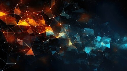 Colorful, surreal, futuristic, and abstract image to be used as background and wallpaper in presentations and social media