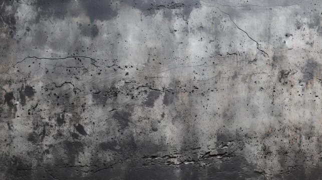 Fond d'un mur gris, texture ciment, b&eacute;ton. Ambiance sombre. Arri&egrave;re-plan pour conception et cr&eacute;ation graphique.