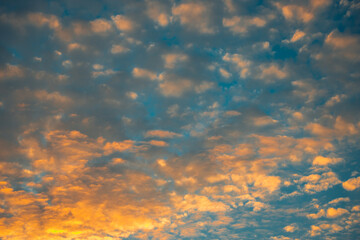 Tranquil Horizon: Serene and Peaceful Sky in Nature. Tranquil horizon in natural environment with beautiful sky.