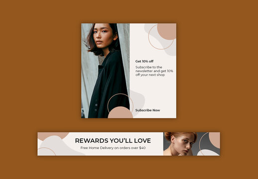 Elegant Set of Web Banners