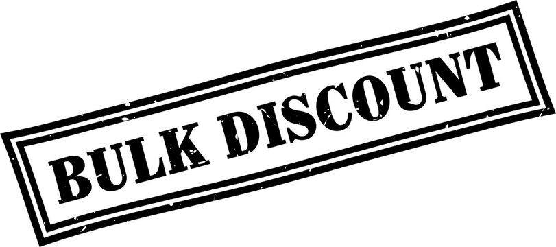 Bulk discount square grunge rubber stamp