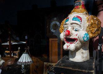 Antique Clown Head