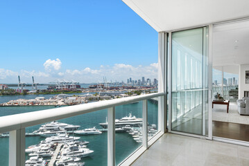 Photo taken from private property somewhere in Miami Beach Florida