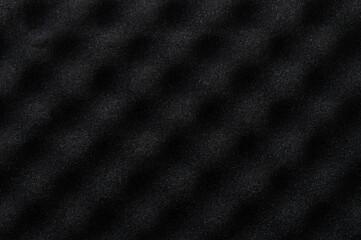 Black acoustic foam background