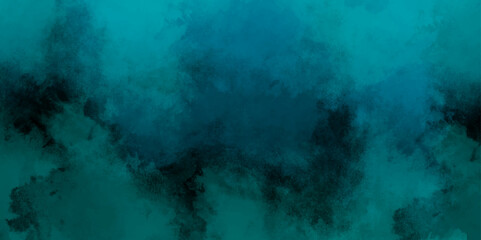 Blue with clouds watercolor texture streaks. colorful Blue sky tie-dye pattern for your design, watercolor background concept, vector. Blue abstract watercolor texture Turquoise background. 