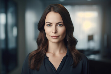 Naklejka premium Executive Business Woman Manager Advisor