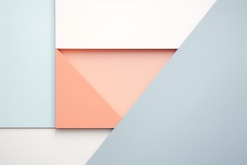 minimal geometry triangle shapes pastel colors background