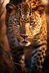 Fototapeta premium Animal Photography, Leopard in nature