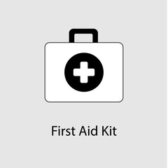First Aid Kit icon with editable stroke.