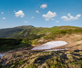 Massif of Pip Ivan, Carpathian, Chornohora, Ukraine.