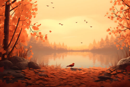 Autumn - Landscape - Background