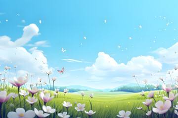Spring - Landscape - Background