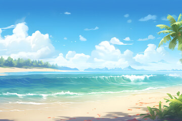 Summer - Landscape - Background