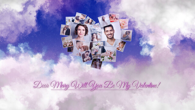 Valentines Greetings Card