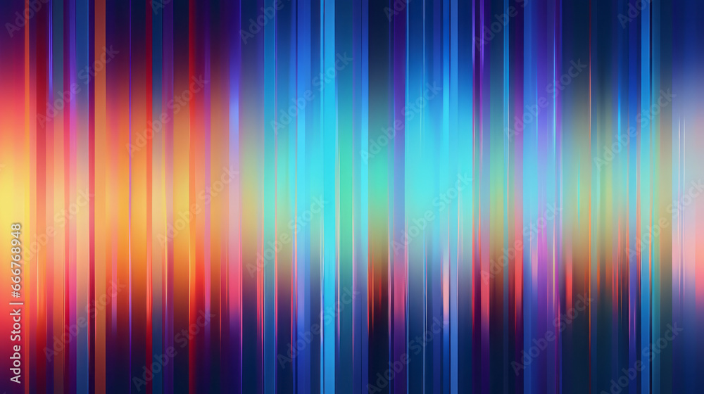 Poster abstract background with vibrant colors and geometric lines