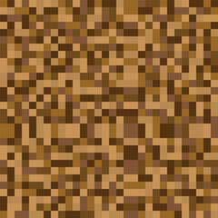 Brown Pixel Pattern or Background in Pixel Art
