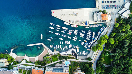 Opatija, resort, coast, sea, Croatia