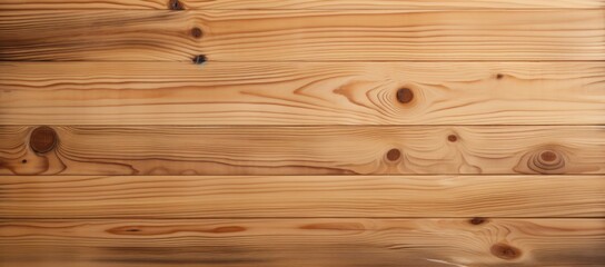 An up-close view of pine wood with unique knots and a lighter, untreated finish