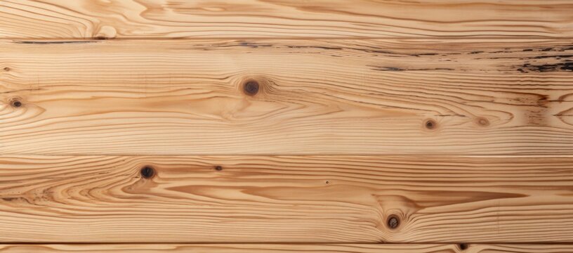 A tight shot highlighting the individual knots and the pine wood's natural, lighter appearance