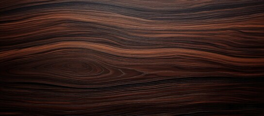 The ebony wood showcases a luxurious texture with a smooth, deep finish