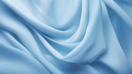 A detailed shot of a textured light blue fabric - obrazy, fototapety, plakaty