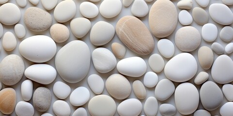 harmonic image of smooth round pebble stones. 