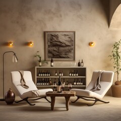light modern itialian living room. 