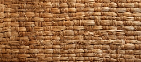 A background that emphasizes the woven texture of the straw or basket-like material in its natural shades