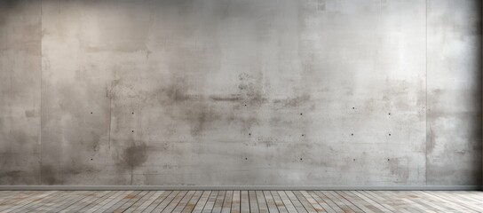 A backdrop featuring a pale gray concrete surface with a discreet, industrial quality