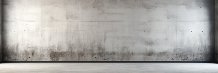 A backdrop featuring a pale gray concrete surface with a discreet, industrial quality