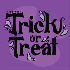 Colored halloween lettering background Vector