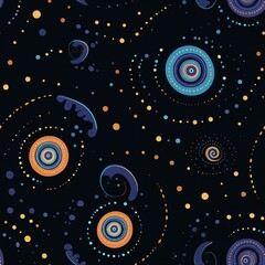 Galactic Spiral Arms Pattern