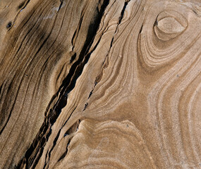 Fototapeta premium Beautiful Natural Rock Patterns Balmoral Beach Sydney