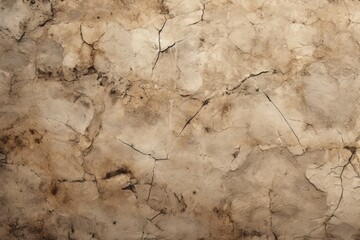 The backdrop features a texture resembling the worn and aged nature of travertine