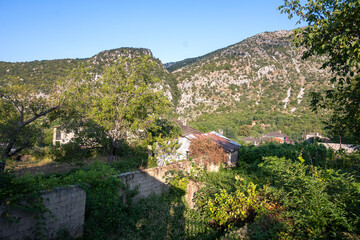 Fototapeta na wymiar Village of Tsepelovo, Epirus, Greece