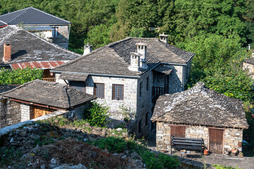 Village of Tsepelovo, Epirus, Greece