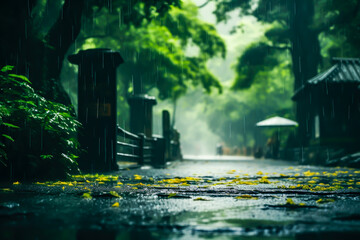 rain , xtreme weather caused by climate change. different types of weather