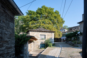 Village of Tsepelovo, Epirus, Greece