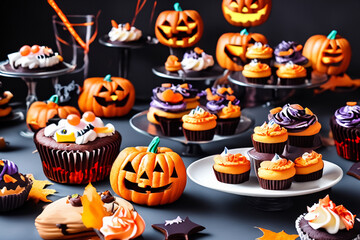 Cup Cake food pumpkin image